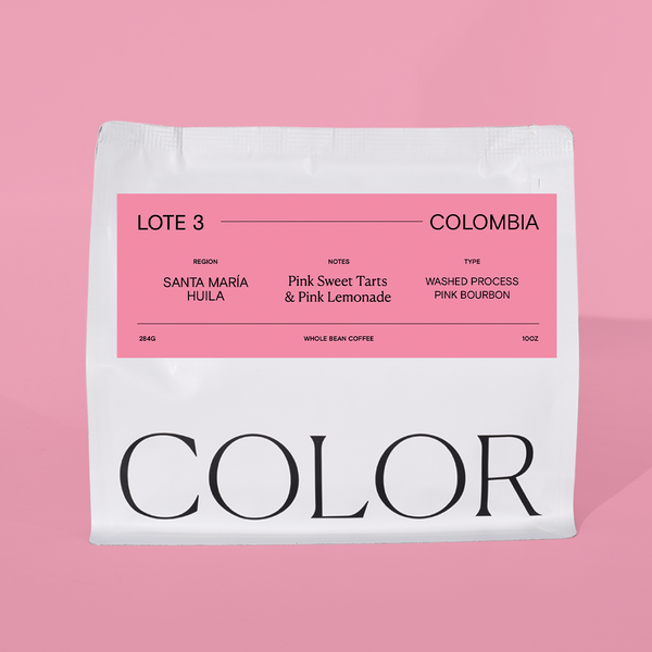 Colombia Lote 3 - Pink Bourbon (presale, roasts 10/30)