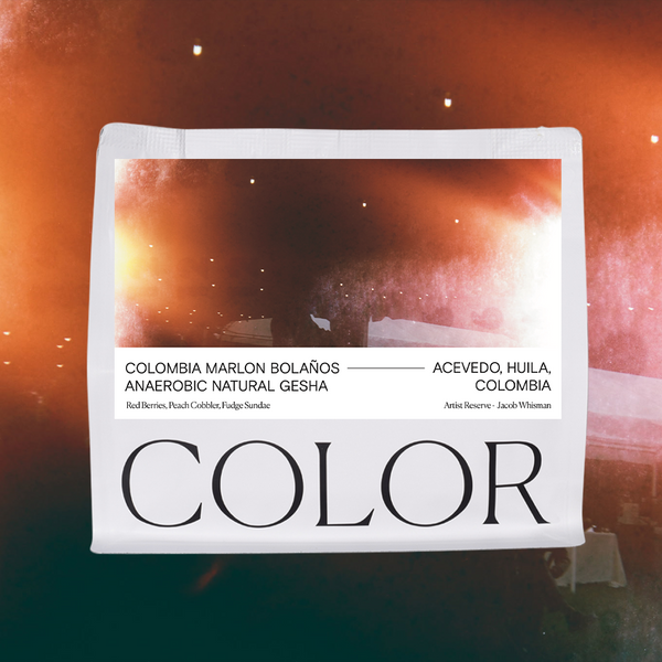 Artist Reserve: Colombia Marlon Bolaños - Anaerobic Natural Gesha (PRESALE FIRST ROAST DATE 10/27)