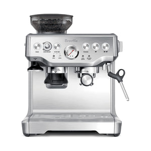 Breville barista express espresso machine silver