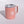 Load image into Gallery viewer, color coffee pink stainless steel camp mug with plastic lid
