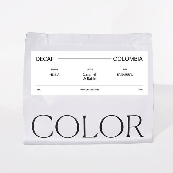 Decaf Colombia Huila - Sugarcane Natural