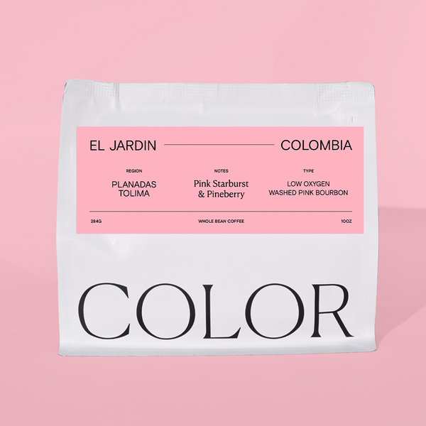 Colombia El Jardin - Low O2 Washed Pink Bourbon