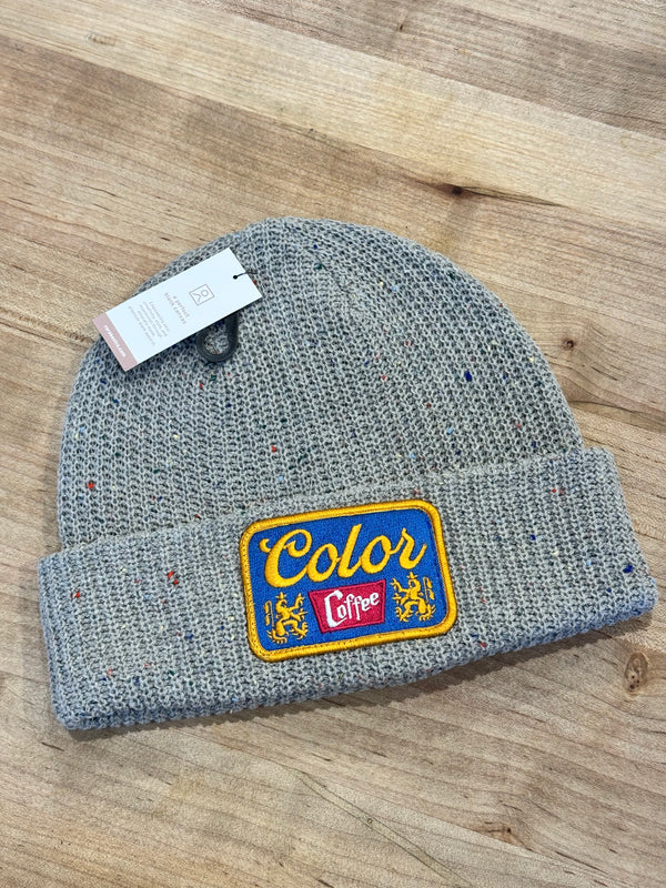 Color Coffee Speckled Spring Water Beanie