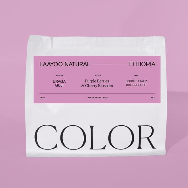 Ethiopia Laayoo Natural - Double Layer Fermentation PRESALE SHIPS 8/4