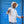 Load image into Gallery viewer, Man wearing a white shirt and hat standing in front of a blue shutter

