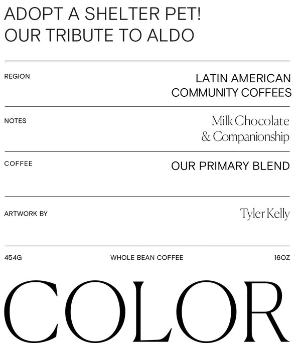 Bark At The Moon (Our Tribute to Aldo) - 1 Pound of Primary