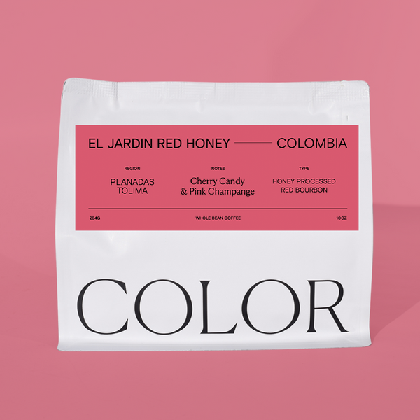 Colombia El Jardin - Red Bourbon Honey FIRST ROAST 11/11