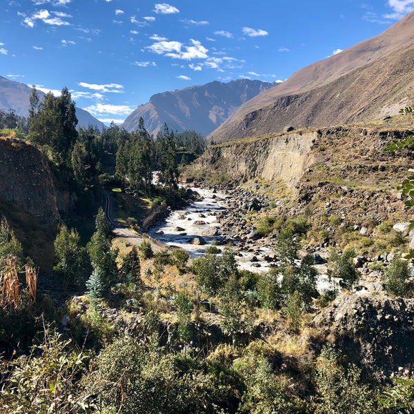 landscape of Peru valley